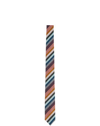 Paul Smith Multicolor Silk Stripe Tie