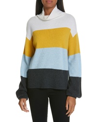 Veronica Beard Faber Stripe Cashmere Sweater