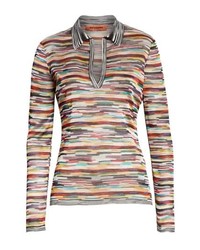 Missoni Multicolor Polo Sweater
