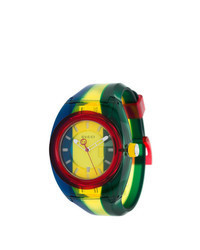 Multi colored Horizontal Striped Watch