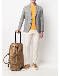 Tagliatore Glen Check Single Breasted Blazer