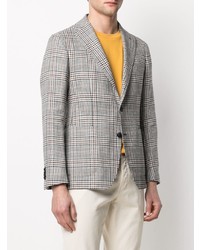 Tagliatore Glen Check Single Breasted Blazer