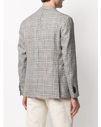 Tagliatore Glen Check Single Breasted Blazer