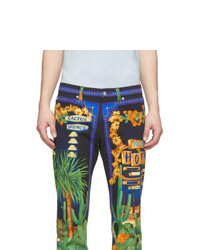 Versace Multicolor Palm Springs Jeans