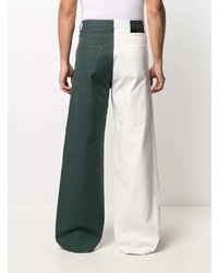 Marni Two Tone Wide Leg Jeans