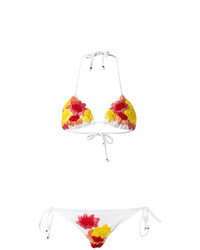 Amir Slama Embellished Triangle Bikini Set