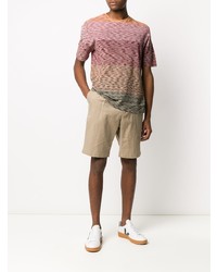 Missoni Abstract Pattern Knit T Shirt