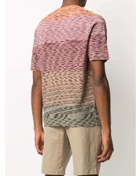 Missoni Abstract Pattern Knit T Shirt