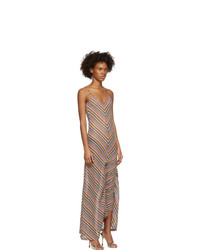 Y/Project Multicolor Stripe Pant Dress