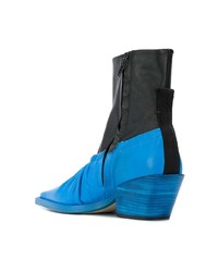 Joseph Colour Block Ankle Boots