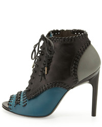 Jason Wu Lace Up Whipstitch Ankle Boot