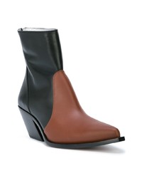 Givenchy Two Tone Ankle Boots