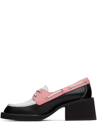 JW Anderson Multicolor Leather Heeled Loafers