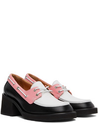 JW Anderson Multicolor Leather Heeled Loafers