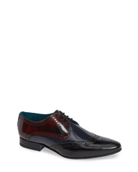 Multi colored Leather Brogues
