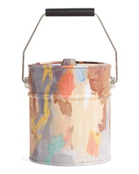 Moschino Paint Can Leather Bucket Bag