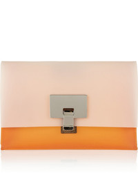Proenza Schouler Lunch Bag Frosted Pvc Clutch
