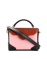 Manu Atelier Bold Color Block Shoulder Bag