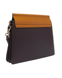 Chloé Faye Medium Two Tone Leather Shoulder Bag
