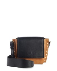 Isabel Marant Kleny Colorblock Leather Suede Shoulder Bag