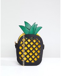 7X Pineapple Novelty Across Body Bag