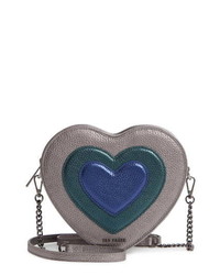 Ted Baker London Serera Metallic Heart Leather Shoulder Bag