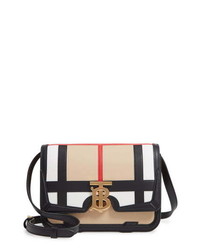 Burberry Small Tb Patchwork Leather Crossbody Bag