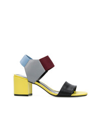 Pollini Block Colour Sandals