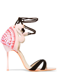 Sophia Webster Flamingo Frill Leather