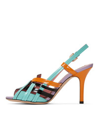 Emilio Pucci Multicolor Py Heeled Sandals