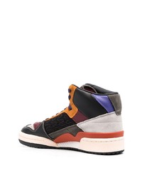 adidas Forum Mid Patchwork High Top Sneakers