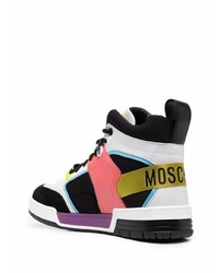 Moschino Logo Tape Print Sneakers