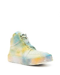 Guidi Spray Effect High Top Sneakers
