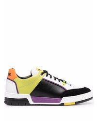 Moschino Colour Block Panelled Sneakers