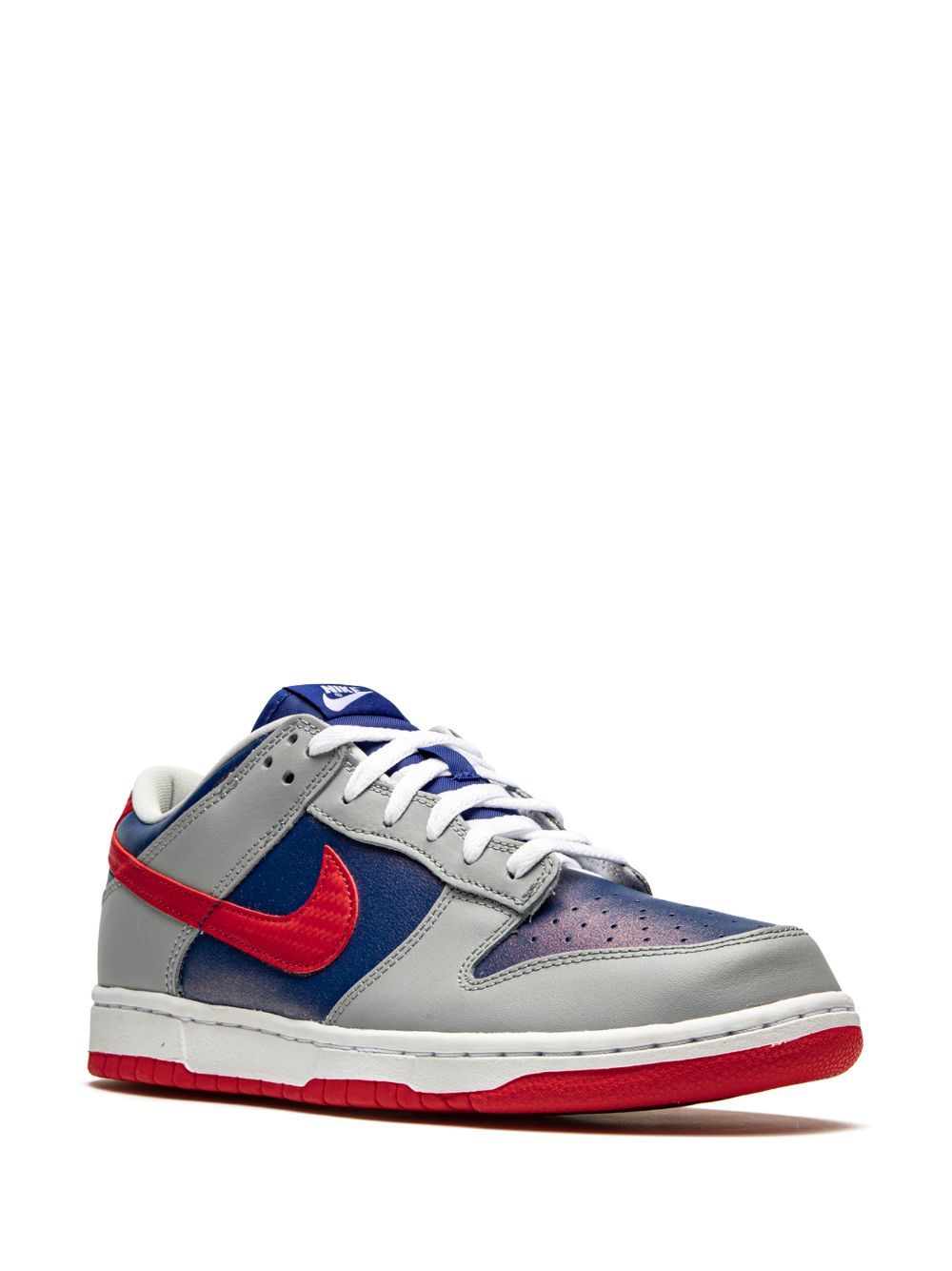 Nike Dunk Low Samba Sneakers, $251 | farfetch.com | Lookastic