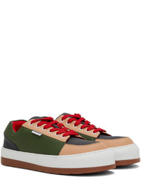 Sunnei Multicolor Leather Dreamy Low Top Sneakers