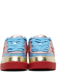 BAPE Pink Blue Sta Low Sneakers