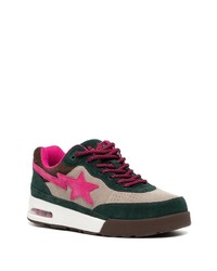A Bathing Ape Road Sta 1 Leather Sneakers