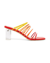 Rejina Pyo Zoe Perspex And Leather Sandals