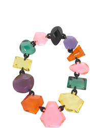 Multi colored Leather Necklace