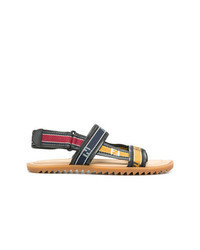 Multi colored Leather Sandals