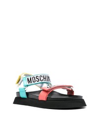 Moschino Logo Strap Sandals