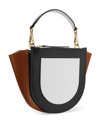 Wandler Hortensia Mini Color Block Leather Shoulder Bag