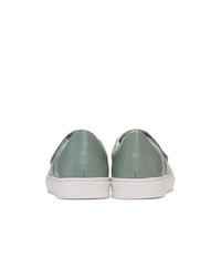 Issey Miyake Men Pink And Green Sneakers