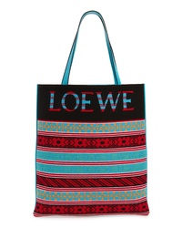 Loewe Jacquard Knit Vertical Tote Bag