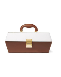 Staud Lincoln Two Tone Leather Tote