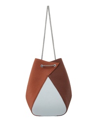 The Volon Mani Colorblock Leather Shoulder Bag