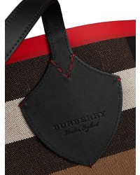 Burberry The Giant Reversible Tote In Canvas Check And Leather, $1,801, farfetch.com