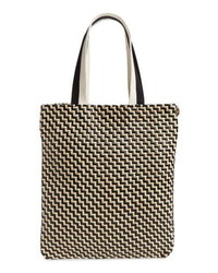 Clare V. Woven Leather Tote