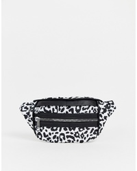 Yoki Fashion Yoki Snow Leopard Print Bum Bag